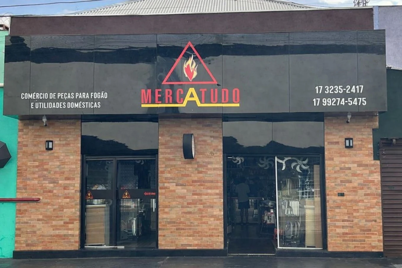 Fachada da loja Mercatudo